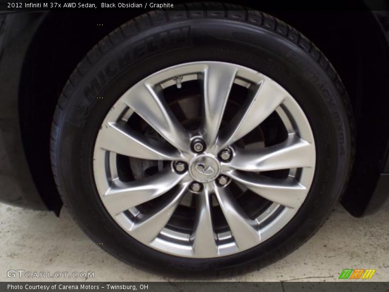 Black Obsidian / Graphite 2012 Infiniti M 37x AWD Sedan