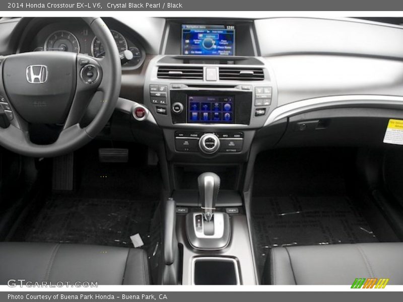 Crystal Black Pearl / Black 2014 Honda Crosstour EX-L V6