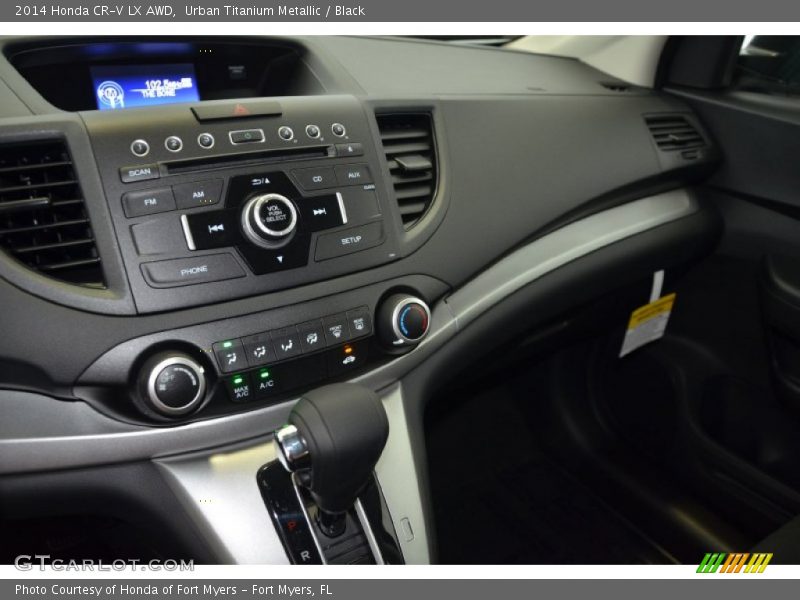 Urban Titanium Metallic / Black 2014 Honda CR-V LX AWD