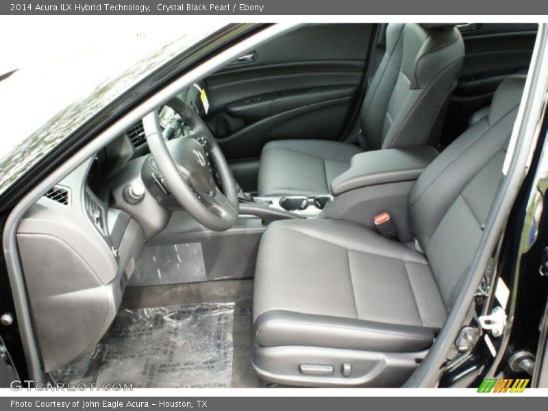 Crystal Black Pearl / Ebony 2014 Acura ILX Hybrid Technology