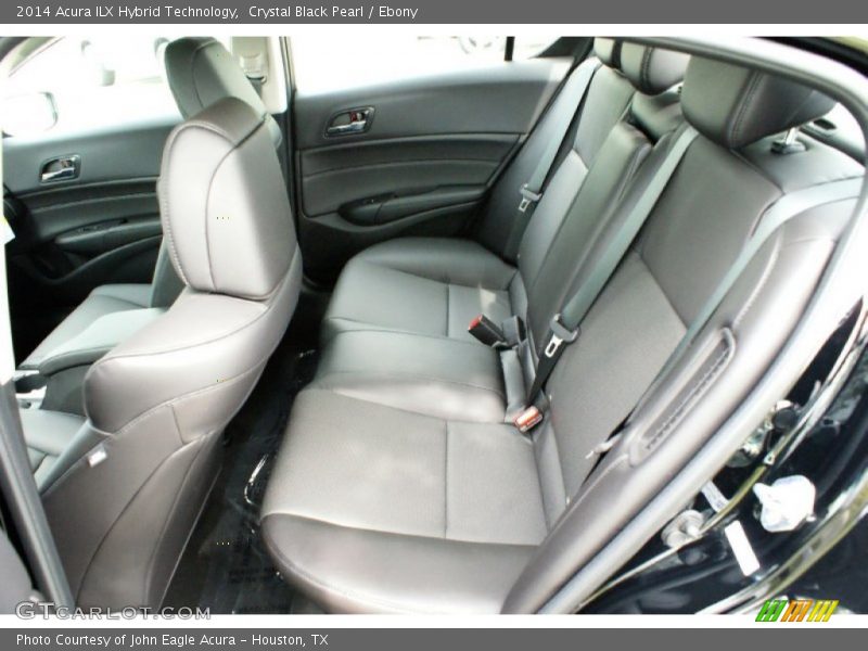 Crystal Black Pearl / Ebony 2014 Acura ILX Hybrid Technology