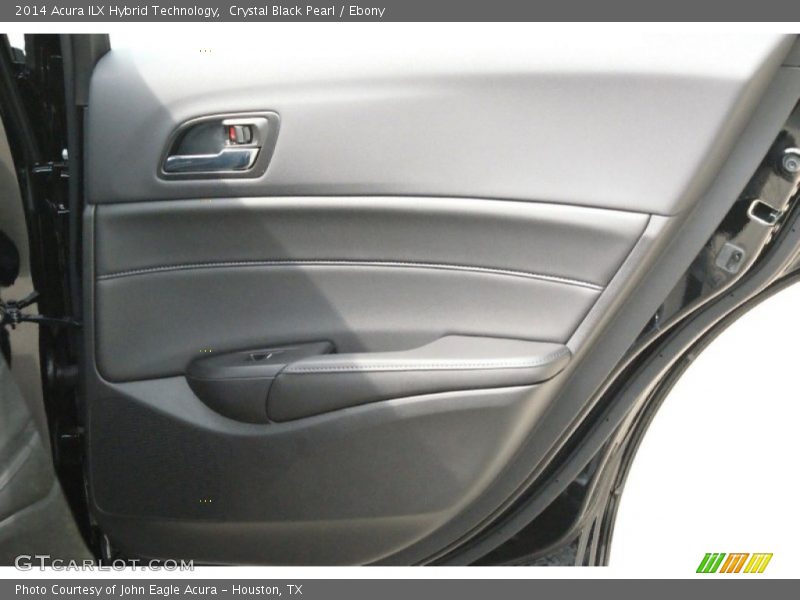 Crystal Black Pearl / Ebony 2014 Acura ILX Hybrid Technology