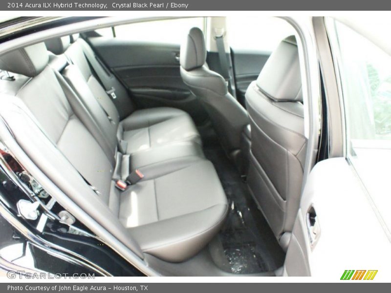 Crystal Black Pearl / Ebony 2014 Acura ILX Hybrid Technology