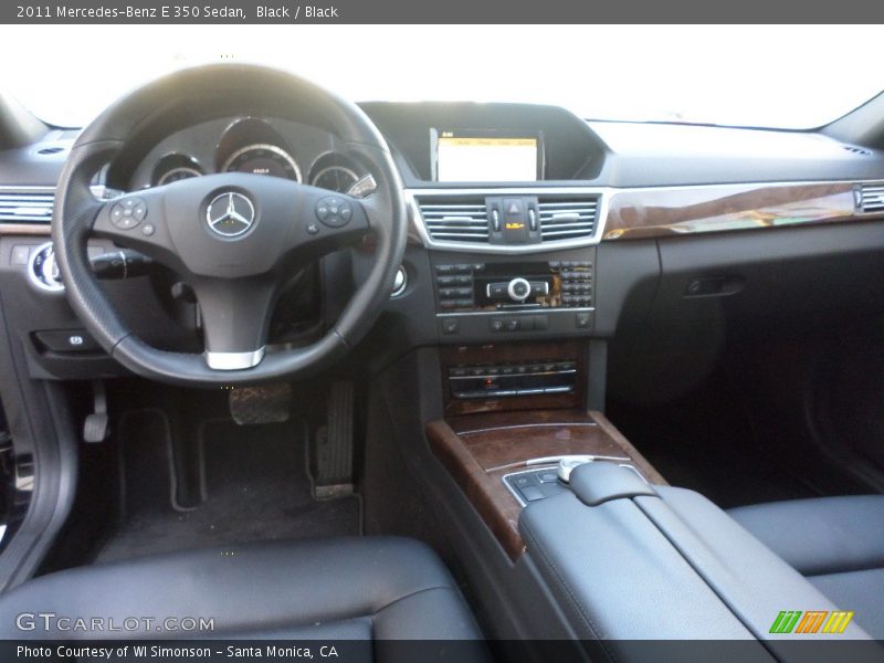 Black / Black 2011 Mercedes-Benz E 350 Sedan