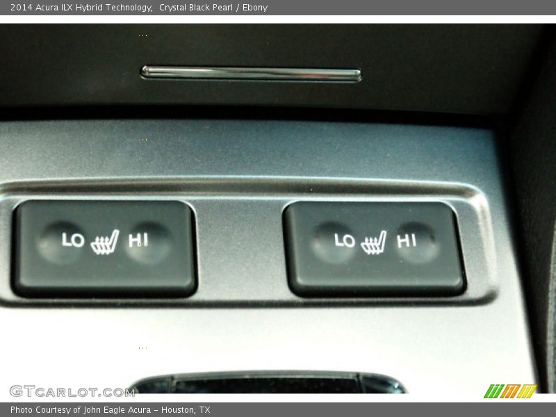 Crystal Black Pearl / Ebony 2014 Acura ILX Hybrid Technology