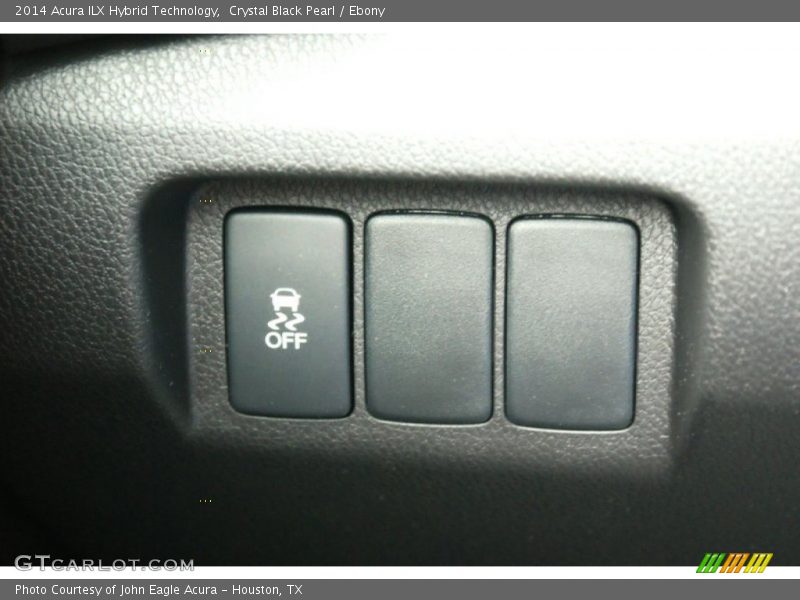 Crystal Black Pearl / Ebony 2014 Acura ILX Hybrid Technology