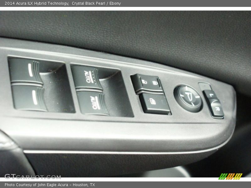 Crystal Black Pearl / Ebony 2014 Acura ILX Hybrid Technology