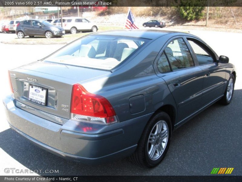 Platinum Green Metallic / Taupe 2005 Volvo S60 2.5T AWD