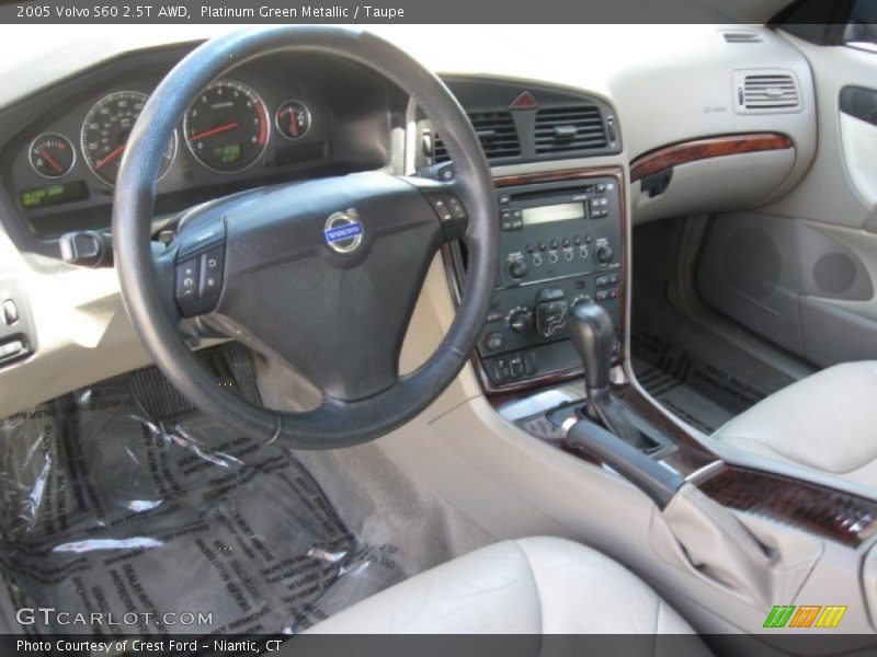 Platinum Green Metallic / Taupe 2005 Volvo S60 2.5T AWD