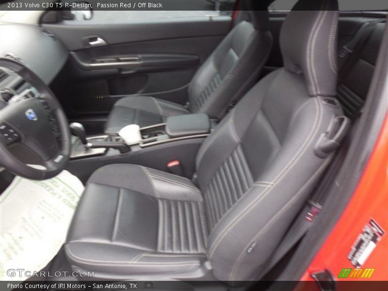 Passion Red / Off Black 2013 Volvo C30 T5 R-Design