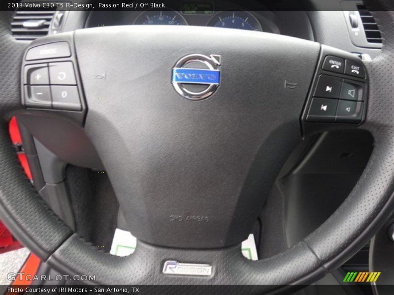 Passion Red / Off Black 2013 Volvo C30 T5 R-Design