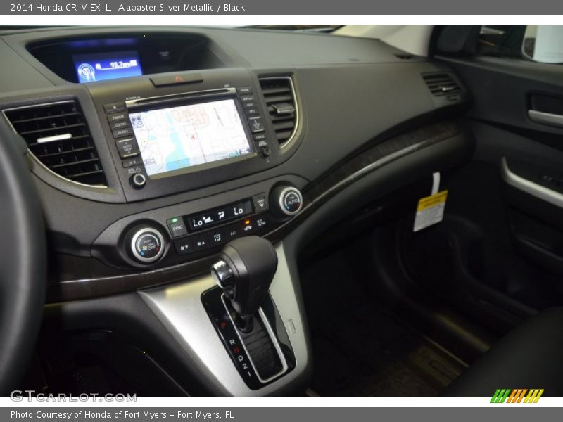 Alabaster Silver Metallic / Black 2014 Honda CR-V EX-L