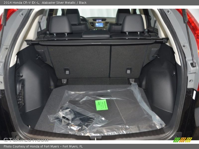 Alabaster Silver Metallic / Black 2014 Honda CR-V EX-L