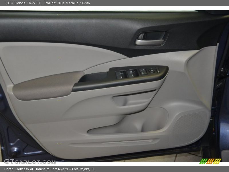 Twilight Blue Metallic / Gray 2014 Honda CR-V LX
