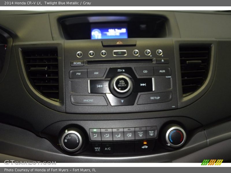 Twilight Blue Metallic / Gray 2014 Honda CR-V LX
