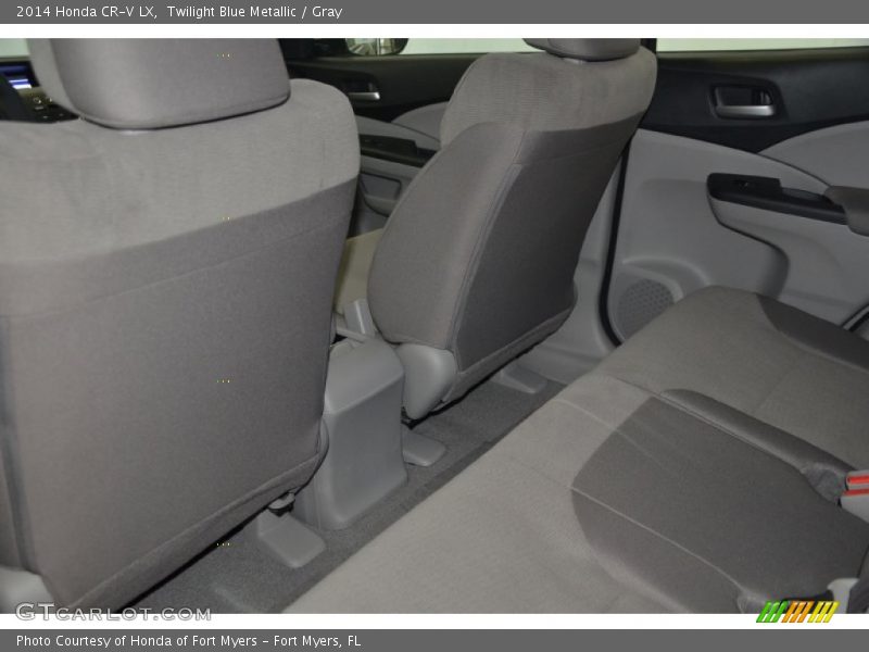 Twilight Blue Metallic / Gray 2014 Honda CR-V LX