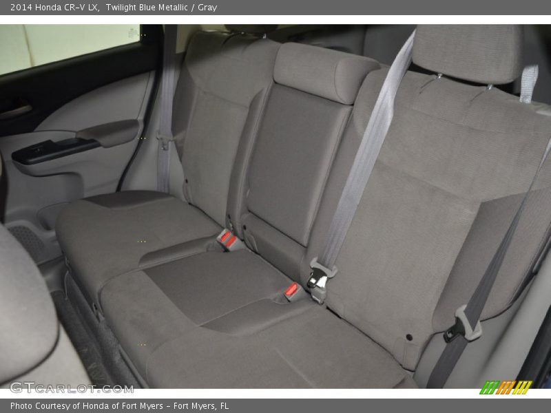 Twilight Blue Metallic / Gray 2014 Honda CR-V LX