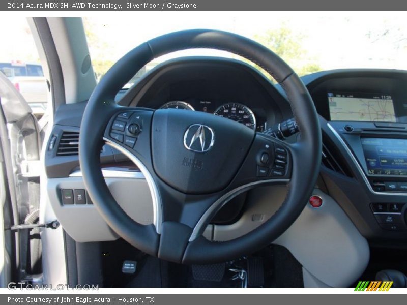 Silver Moon / Graystone 2014 Acura MDX SH-AWD Technology