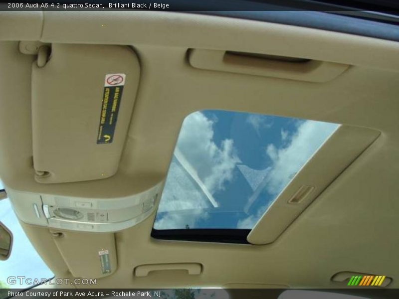 Brilliant Black / Beige 2006 Audi A6 4.2 quattro Sedan