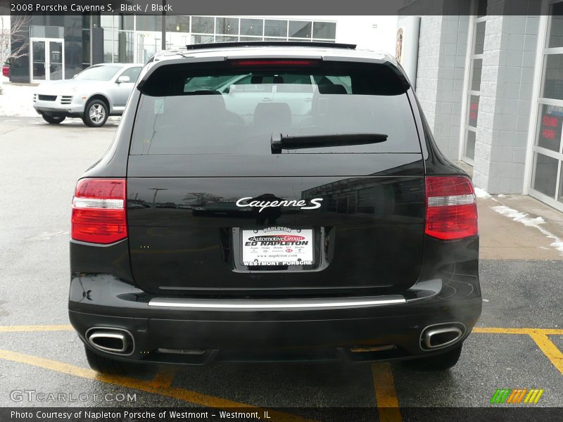 Black / Black 2008 Porsche Cayenne S