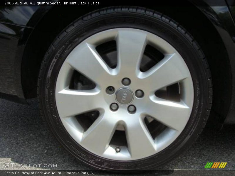 Brilliant Black / Beige 2006 Audi A6 4.2 quattro Sedan