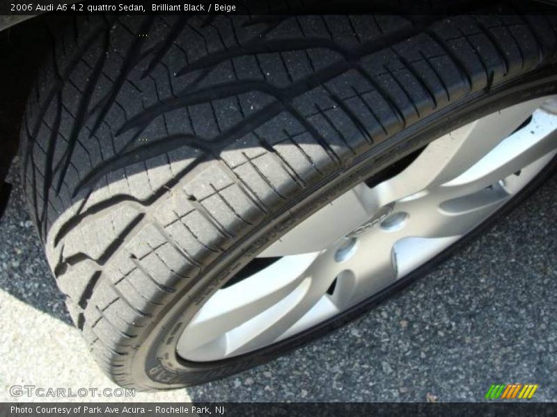 Brilliant Black / Beige 2006 Audi A6 4.2 quattro Sedan