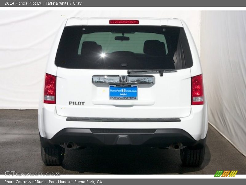 Taffeta White / Gray 2014 Honda Pilot LX