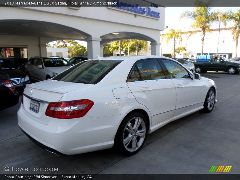 Polar White / Almond/Black 2013 Mercedes-Benz E 350 Sedan