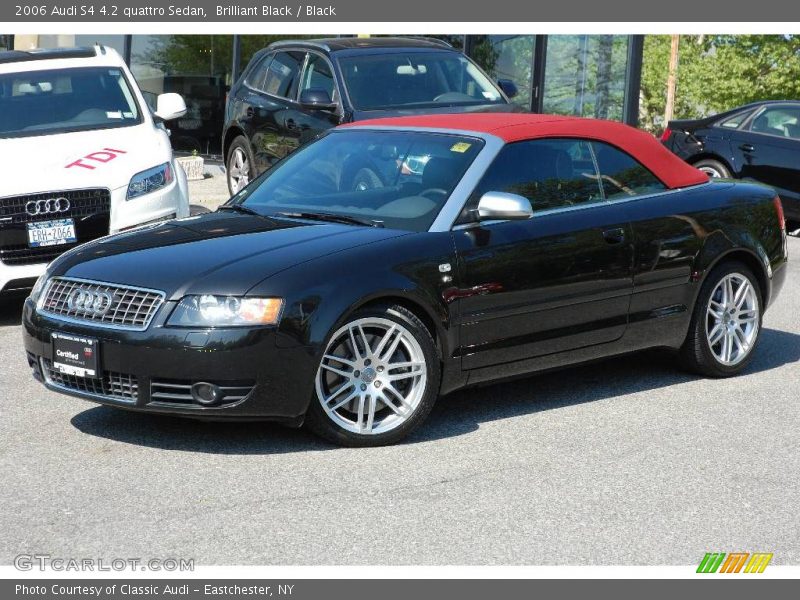 Brilliant Black / Black 2006 Audi S4 4.2 quattro Sedan