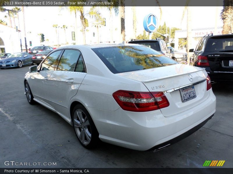 Polar White / Almond/Black 2013 Mercedes-Benz E 350 Sedan