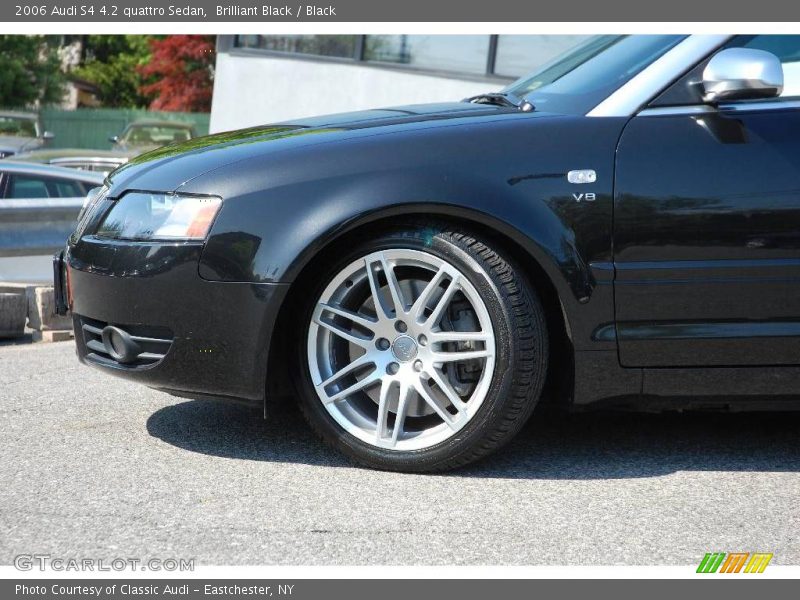 Brilliant Black / Black 2006 Audi S4 4.2 quattro Sedan
