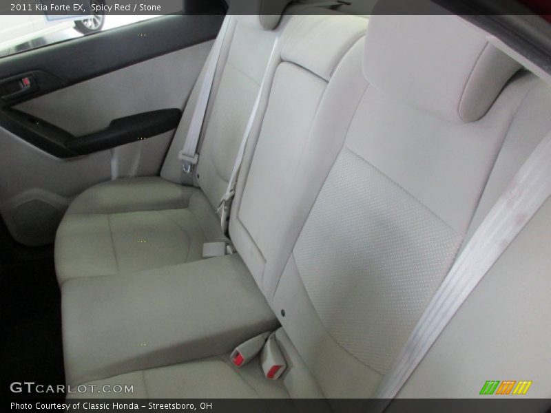 Spicy Red / Stone 2011 Kia Forte EX