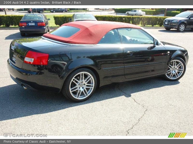 Brilliant Black / Black 2006 Audi S4 4.2 quattro Sedan