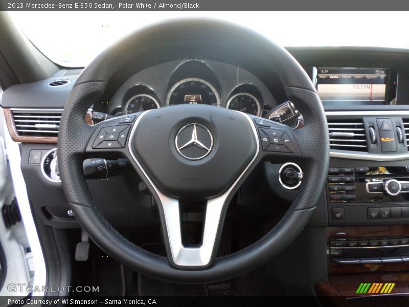 Polar White / Almond/Black 2013 Mercedes-Benz E 350 Sedan