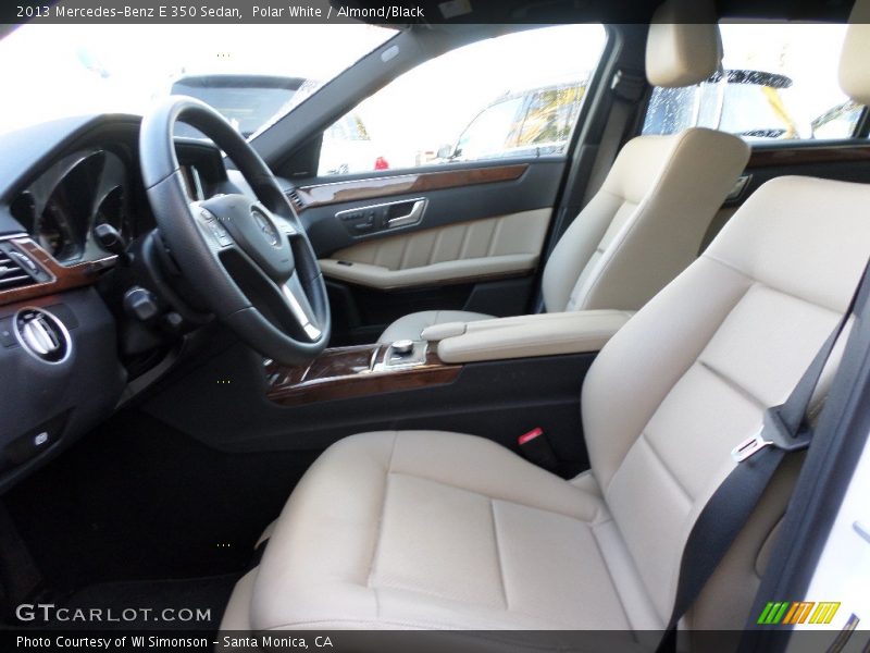 Polar White / Almond/Black 2013 Mercedes-Benz E 350 Sedan