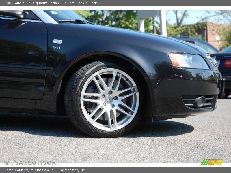 Brilliant Black / Black 2006 Audi S4 4.2 quattro Sedan