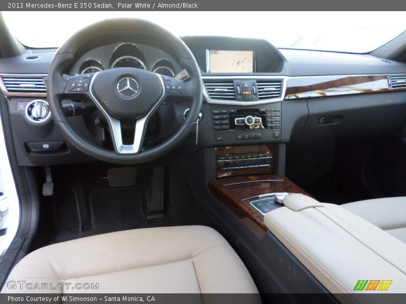 Polar White / Almond/Black 2013 Mercedes-Benz E 350 Sedan