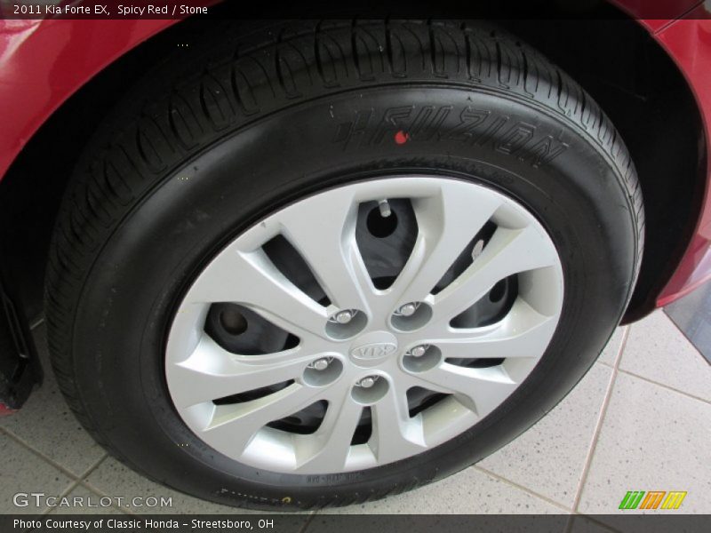 Spicy Red / Stone 2011 Kia Forte EX