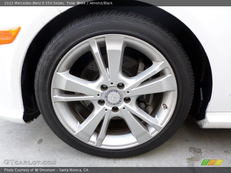 Polar White / Almond/Black 2013 Mercedes-Benz E 350 Sedan