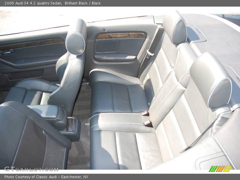 Brilliant Black / Black 2006 Audi S4 4.2 quattro Sedan