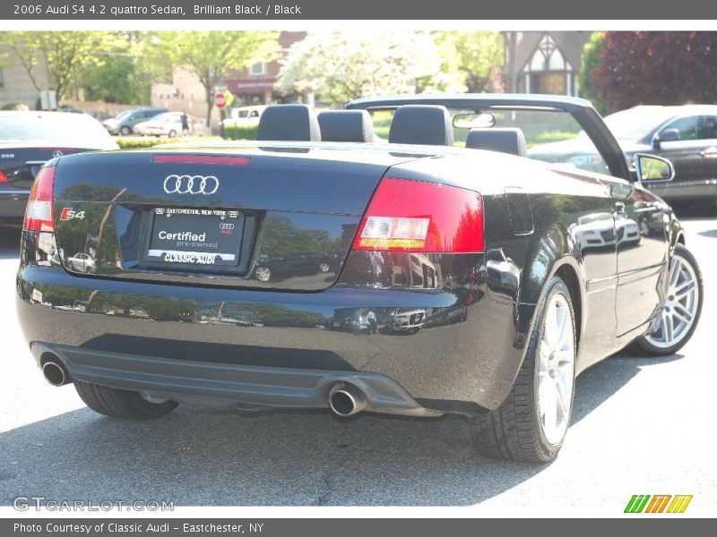 Brilliant Black / Black 2006 Audi S4 4.2 quattro Sedan