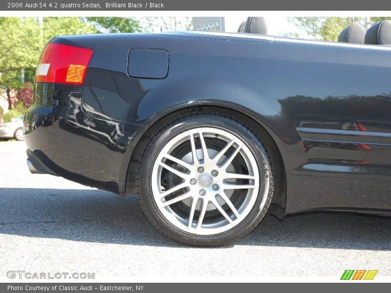 Brilliant Black / Black 2006 Audi S4 4.2 quattro Sedan