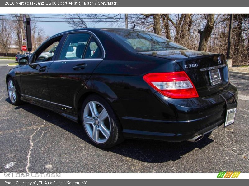 Black / Grey/Black 2010 Mercedes-Benz C 300 Sport 4Matic