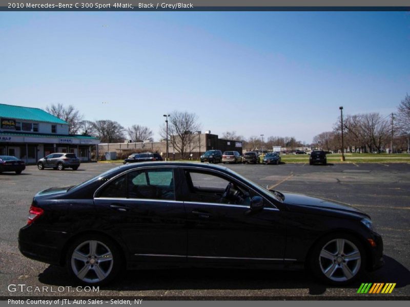 Black / Grey/Black 2010 Mercedes-Benz C 300 Sport 4Matic