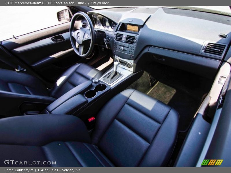 Black / Grey/Black 2010 Mercedes-Benz C 300 Sport 4Matic