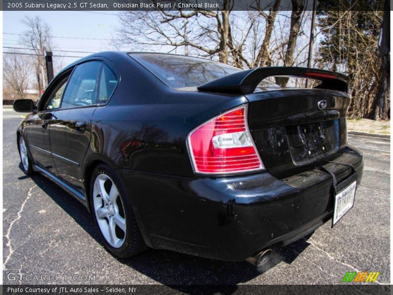 Obsidian Black Pearl / Charcoal Black 2005 Subaru Legacy 2.5 GT Sedan