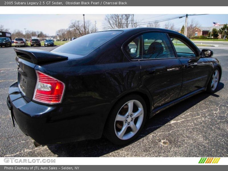 Obsidian Black Pearl / Charcoal Black 2005 Subaru Legacy 2.5 GT Sedan