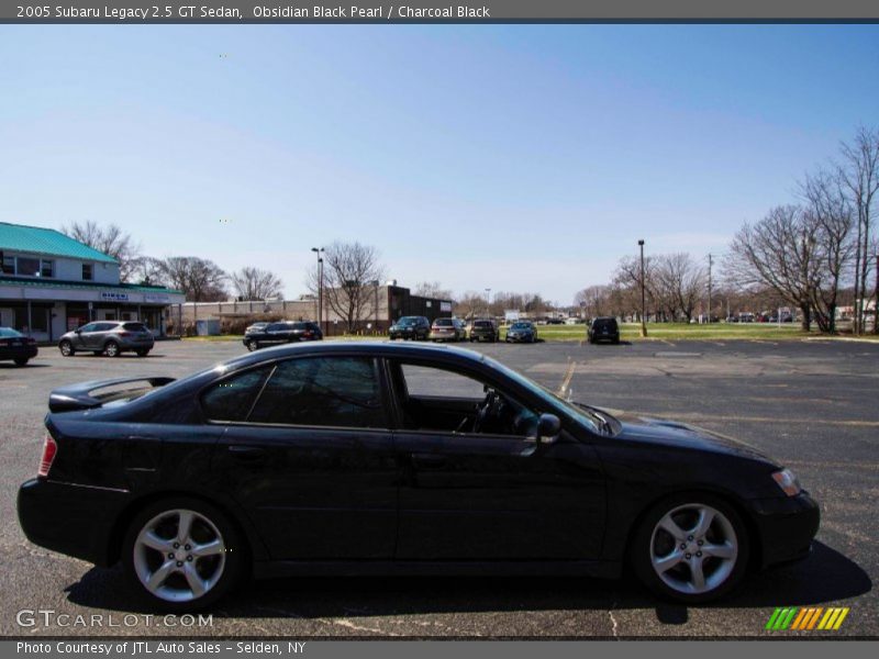 Obsidian Black Pearl / Charcoal Black 2005 Subaru Legacy 2.5 GT Sedan
