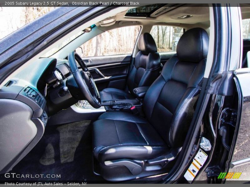 Obsidian Black Pearl / Charcoal Black 2005 Subaru Legacy 2.5 GT Sedan