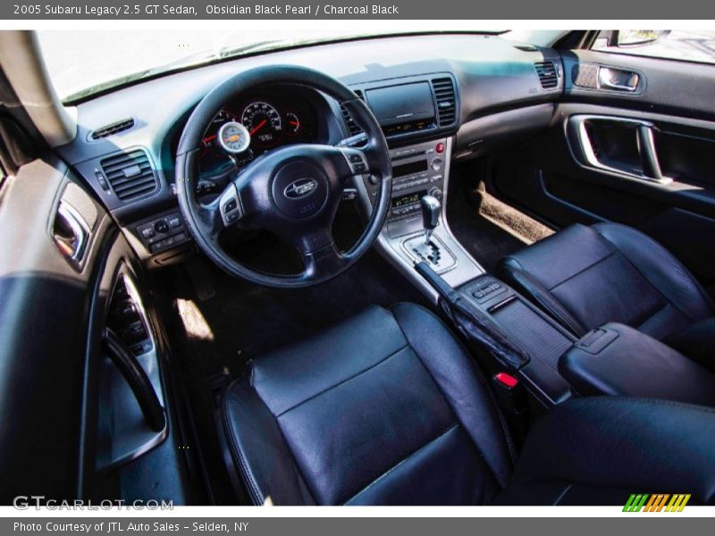Obsidian Black Pearl / Charcoal Black 2005 Subaru Legacy 2.5 GT Sedan